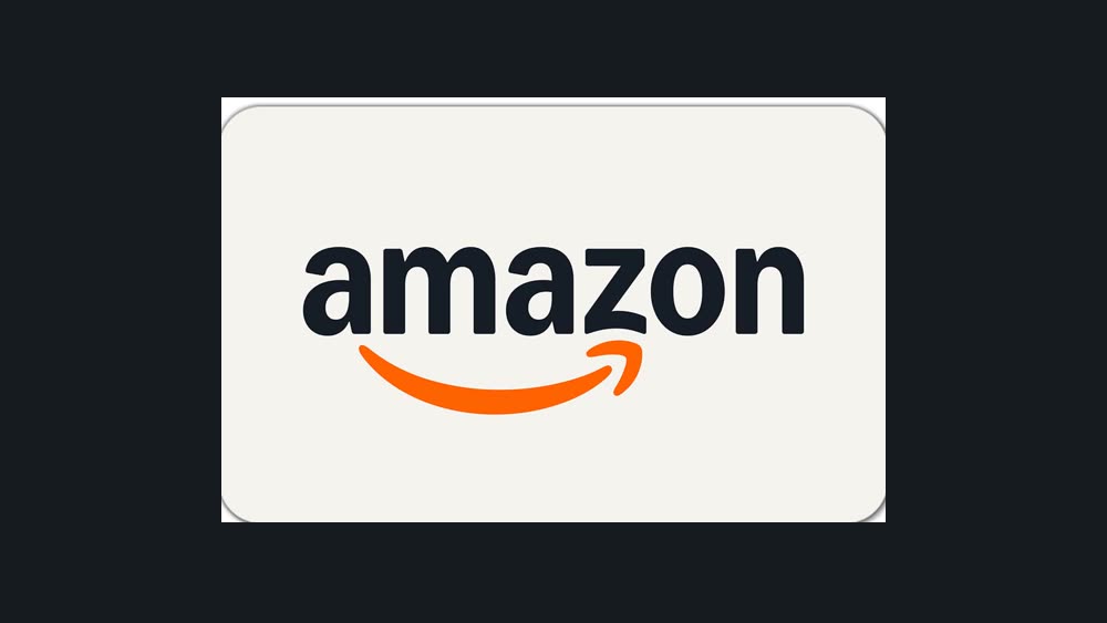Amazon 공식 브랜드 아트워크 — 스마일 로고와 기프트 카드