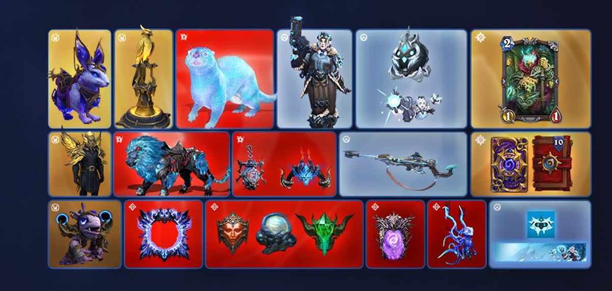 Oficjalna grafika Blizzarda — aplikacja Battle.net z paskiem gier Blizzarda, otwarta na Diablo IV