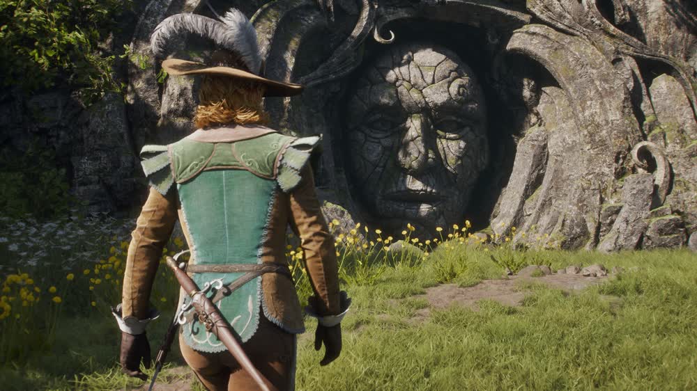 해질 무렵 알비온 언덕 위의 바우어스톤 — Fable 공식 아트워크