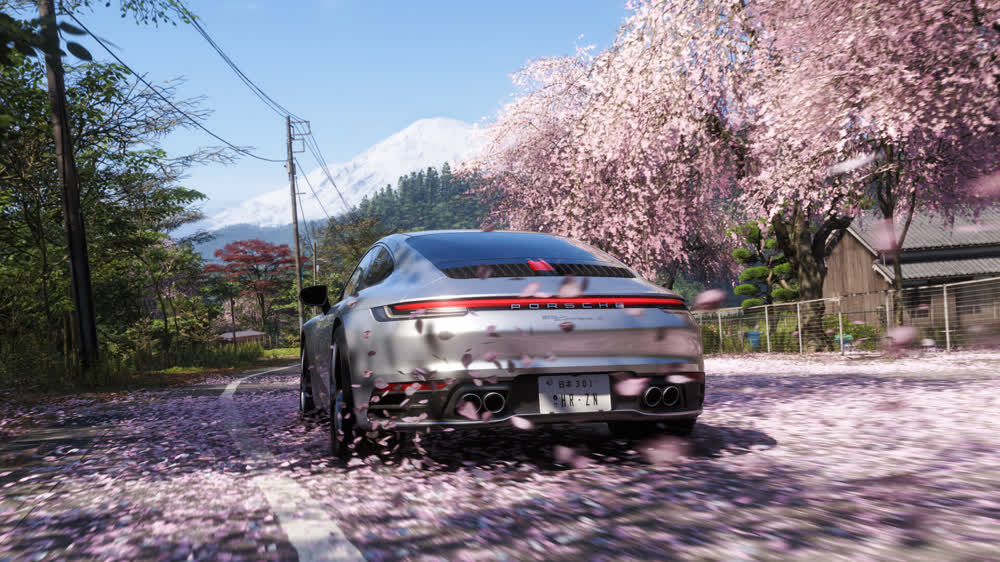 Cars on the streets of Tokyo and beneath Mount Fuji — official Forza Horizon 6 artwork