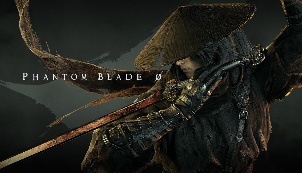 Soul z obnażonym mieczem, w stożkowym kapeluszu — oficjalna grafika Phantom Blade Zero
